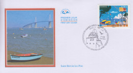 Enveloppe   FDC  1er  Jour    FRANCE    SAINT  BREVIN  LES  PINS    Loire  Atlantique    2015 - 2010-2019