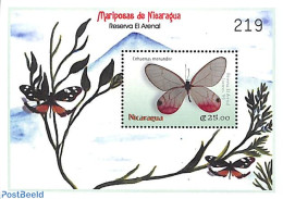 Nicaragua 2000 Cithaerias Menander S/s, Mint NH, Nature - Butterflies - Nicaragua