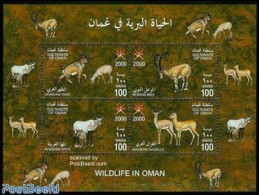 Oman 2000 Animals S/s, Mint NH, Nature - Animals (others & Mixed) - Oman