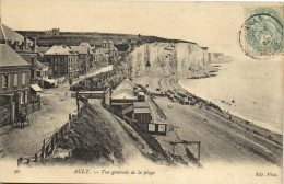 AULT - VUE GENERALE DE LA PLAGE - Ault