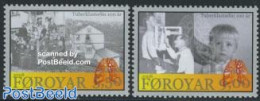 Faroe Islands 2008 100 Years Tuberculosis Sanatorium 2v, Mint NH, Health - Anti Tuberculosis - Health - Maladies