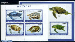 Togo 2010 Turtles 5v (2 S/s), Mint NH, Nature - Reptiles - Turtles - Togo (1960-...)