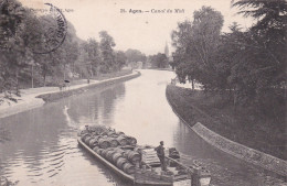 AGEN -47- Canal Du Midi - Barge Haler - Animation - 27-04-24 - Agen