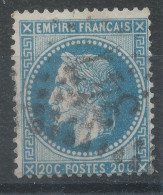 Lot N°82853   N°29A, Oblitéré GC 347 LES BATIGNOLLES(60), Indice 2 - 1863-1870 Napoleone III Con Gli Allori