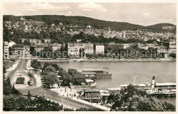 12995063 Zuerich ZH Bruecke Bootsanleger Dampfer Zuerichsee Zuerich - Otros & Sin Clasificación