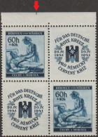 17/ Pof. 52, Small Border Cross, Part Of Measuring Cross - Unused Stamps