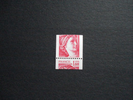 2104   Sabine à 1,40 F Neuve ****  De 1980  Mal Découpée Par Le Distributeur - Coil Stamps