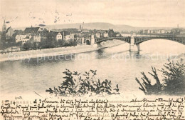 12994660 Basel BS Wettsteinbruecke Ueber Den Rhein Basel BS - Altri & Non Classificati