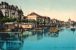 12994653 Geneve GE Le Quai Des Eaux Vives Geneve - Autres & Non Classés