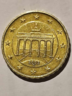 Je Vends 1 Lot De Trois Pièces De Monnaies Euros Rares  ALLEMAGNE 2002 - Germania