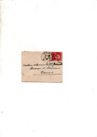 Gueret Creuse Lettre Du 8/2/1933 - Used Stamps