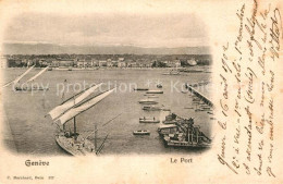 12994603 Geneve GE Le Port Bateaux Geneve - Otros & Sin Clasificación