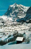 12986763 Grindelwald Winterpanorama Mit Wetterhorn Berner Alpen Grindelwald - Other & Unclassified