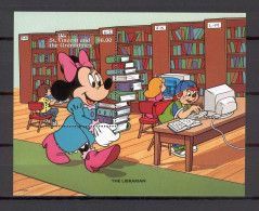 Disney St Vincent Gr 1996 Minnie - The Labrarian MS MNH - Disney