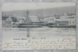 CPA OMBRET - Panorama - Péniches Bateau - Weismes