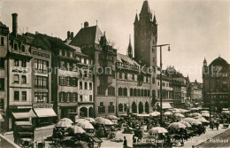 12982628 Basel BS Marktplatz Und Rathaus Basel BS - Altri & Non Classificati