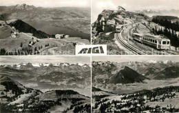 12981872 Rigi Kulm Berghotel Bergbahn Vierwaldstaettersee Fernsicht Alpenpanoram - Other & Unclassified