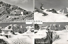 12981672 Diavolezza Bergrestaurant Kabinenbahn Piz Palue Gletscherspalte Gebirgs - Other & Unclassified