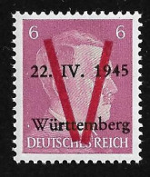 France, Wurtemberg N°3**.  Mayer 2021. Cote 180€. - War Stamps