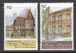 2010 Uruguay  Historic Hotels Tourism Complete Set Of 2 MNH - Uruguay