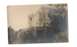 06- CANNES -CARTE-PHOTO- Un COIN De La VILLA MENIER- - Cannes