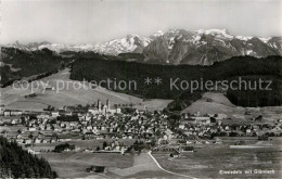 12979571 Einsiedeln SZ Gesamtansicht Mit Glaernisch Glarner Alpen Einsiedeln SZ - Andere & Zonder Classificatie