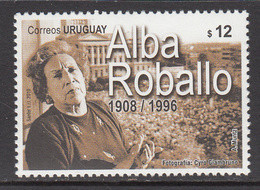 2010 Uruguay  Roballo Woman Politician Complete Set Of 1 MNH - Uruguay