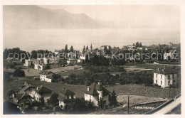12979561 Vevey VD Stadtpanorama Mit Genfersee Alpen Vevey VD - Other & Unclassified