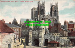 R531368 Bootham Bar And York Minster. E. S. London. No. 3177. 1907 - Otros & Sin Clasificación