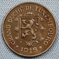 Luxembourg • 10 Centimes 1918 • SUP / XF-AU  • Marie-Adelaïde • Luxemburg / Fer / Iron •  [24-684] - Luxemburgo