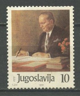 YOUGOSLAVIE 1986 N° 2047 ** Neufs MNH Superbes Hommage à Josip Broz Tito Président - Ungebraucht