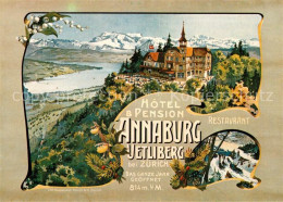 12964972 Uetliberg ZH Repro Plakat Fuer Hotel Annaburg Von 1900  Uetliberg Zueri - Otros & Sin Clasificación