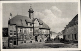 CPA Gernrode Quedlinburg Am Harz, Rathaus Am Marktplatz - Andere & Zonder Classificatie