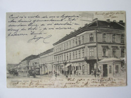 Romania-Timișoara/Temesvar:Boulevard/Bulevardul Franz Josef,1905 Mailed Postcard See Pictures - Roumanie