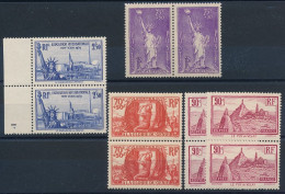 AC-233: FRANCE: Paires** Des N°290(2)-352-423-458 - Unused Stamps