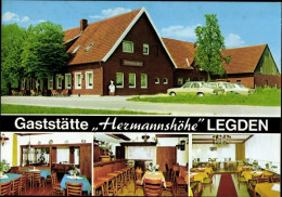 CPA Legden Im Münsterland Westfalen, Gaststätte Hermannshöhe, Außenansicht, Innenansichten - Other & Unclassified