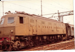 16-LOCOMOTORE FERROVIE ITALIANE-FOTO ORIGINALE - Treni