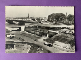 67     CPSM  STASBOURG   Le Pont De L’Europe, Le Rhin….    Voitures     Bon état - Strasbourg