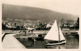 12960724 Blaise Neuchatel St Segelboot Panorama Blaise Neuchatel St - Andere & Zonder Classificatie