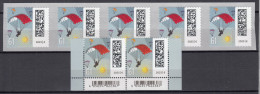 BRD 2022 Mi.3736 Als Nassklebende Paar+3744-SK-Postfrische** 5-er Streifen MNH - Nuovi