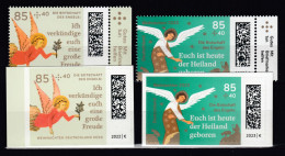 BRD 2022/23 Mi.3724+3729+3793+3799 „Die Botschaft Des Engels“ Postfrische** Lot MNH - Neufs