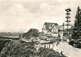 12953433 Uetliberg ZH Berghaus Uto Kulm Aussichtsturm Ausblick Gegen Berner Alpe - Otros & Sin Clasificación