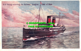 R531421 S. S. Viking Entering Harbour. Douglas. Isle Of Man. Boots Cash Chemists - Monde