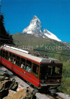 12949033 Gornergratbahn Zermatt Gornergrat Doppeltriebwagen Bhe 4/8 Gornergratba - Autres & Non Classés