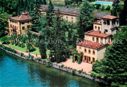 12948234 Castagnola-Cassarate Fliegeraufnahme Villa Favorita Castagnola - Altri & Non Classificati