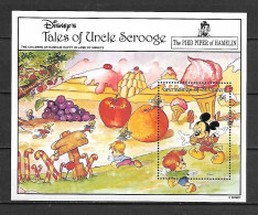 Disney St Vincent Gr 1992 Tales Of Ungle Scrooge - The Pied Piper Of Hamelin MS #1 MNH - Disney
