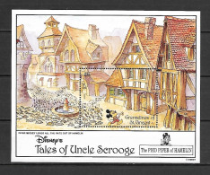 Disney St Vincent Gr 1992 Tales Of Ungle Scrooge - The Pied Piper Of Hamelin MS #2 MNH - Disney