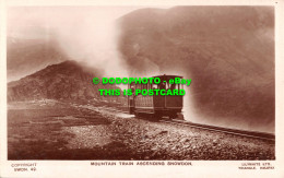 R530625 Mountain Train Ascending Snowdon. Lilywhite. RP - Monde