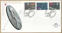 NL.- FDC. NVPH Nr. 286. EERSTE DAG VAN UITGIFTE. FIRST DAY OF ISSUE. 03-09-1991. NOBELPRIJSWINNAARS. - FDC