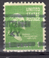 MM-411; USA Precancel/Vorausentwertung/Preo; CRITTENDEN (KY), Type 622 - Prematasellado